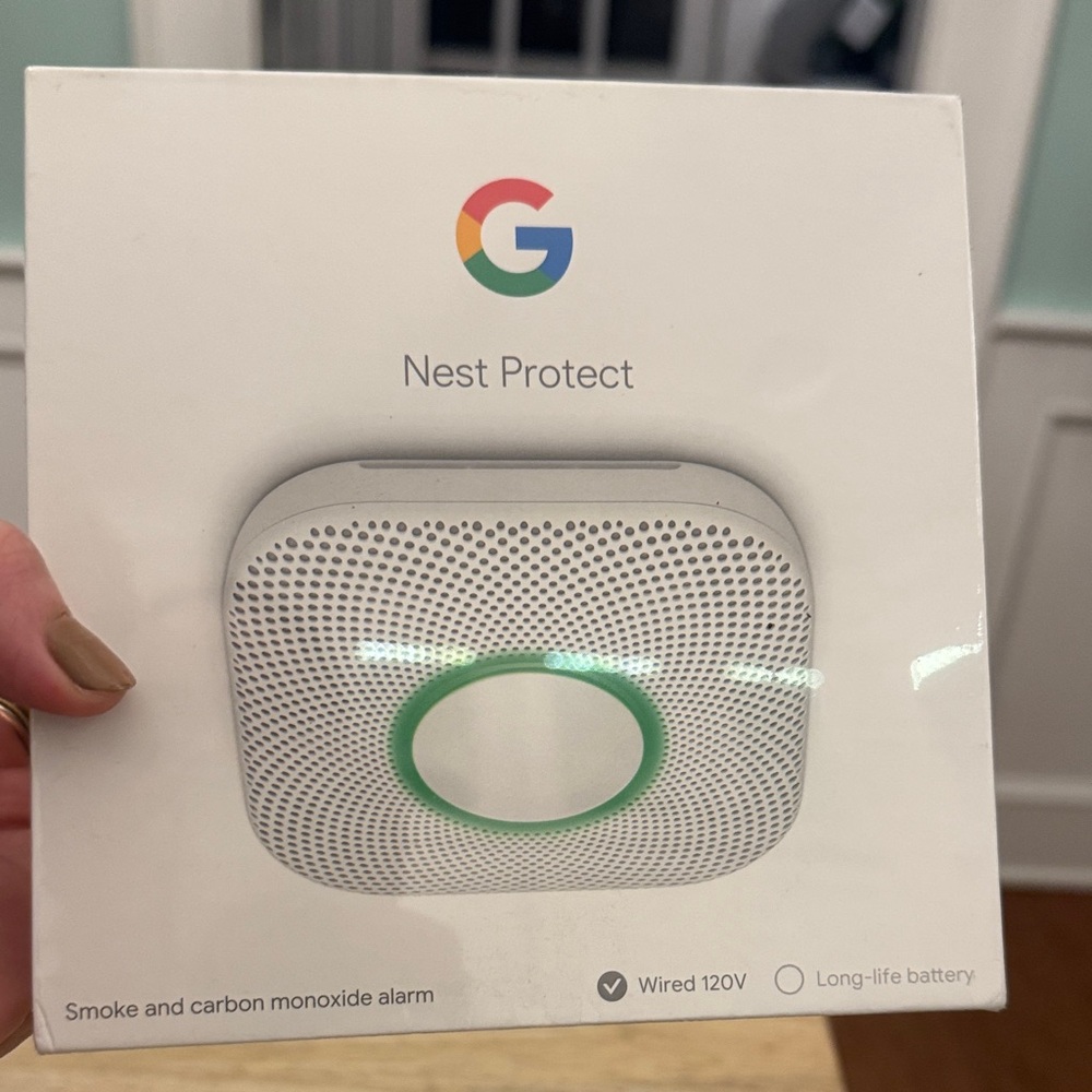 Google Nest Protect with Green Ring